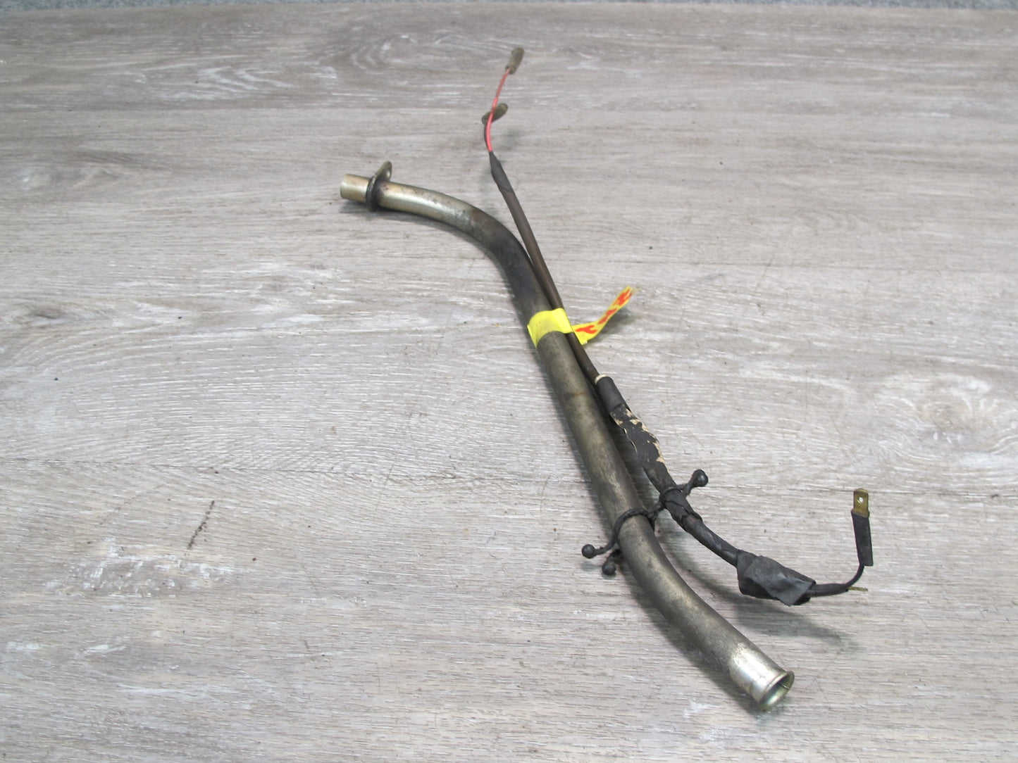 79-83 Datsun Nissan 280ZX S130 A/T Transmission Oil Dipstick Tube w Wiring OEM