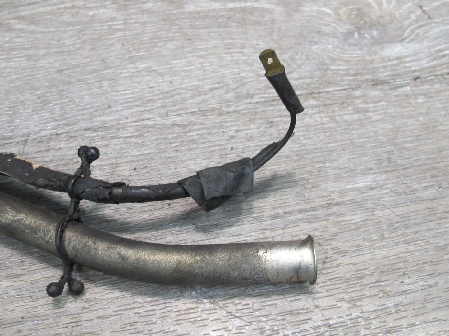 79-83 Datsun Nissan 280ZX S130 A/T Transmission Oil Dipstick Tube w Wiring OEM