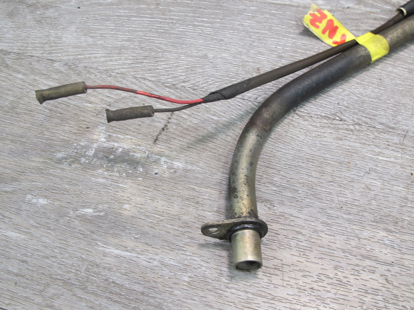 79-83 Datsun Nissan 280ZX S130 A/T Transmission Oil Dipstick Tube w Wiring OEM
