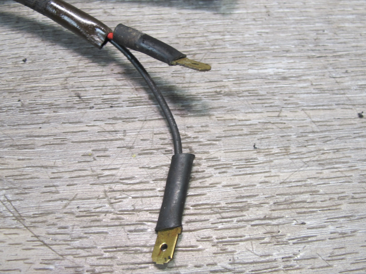 79-83 Datsun Nissan 280ZX S130 A/T Transmission Oil Dipstick Tube w Wiring OEM