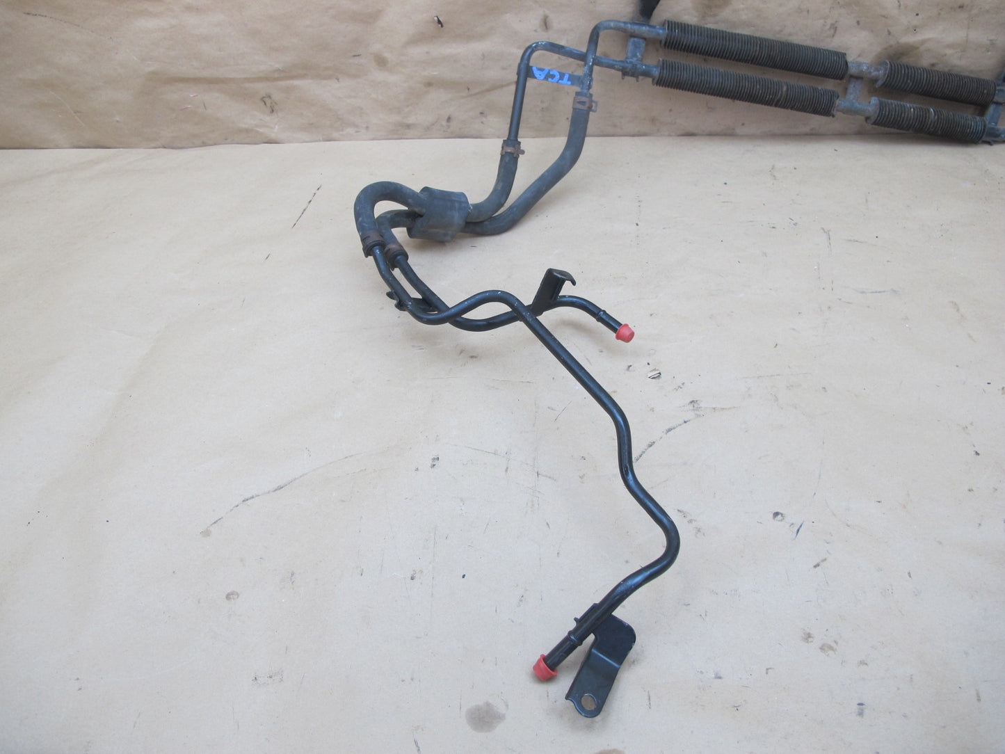 92-96 Toyota X90 Cresta MARK2 1JZGTE Power Steering Oil Cooler Hose Line OEM