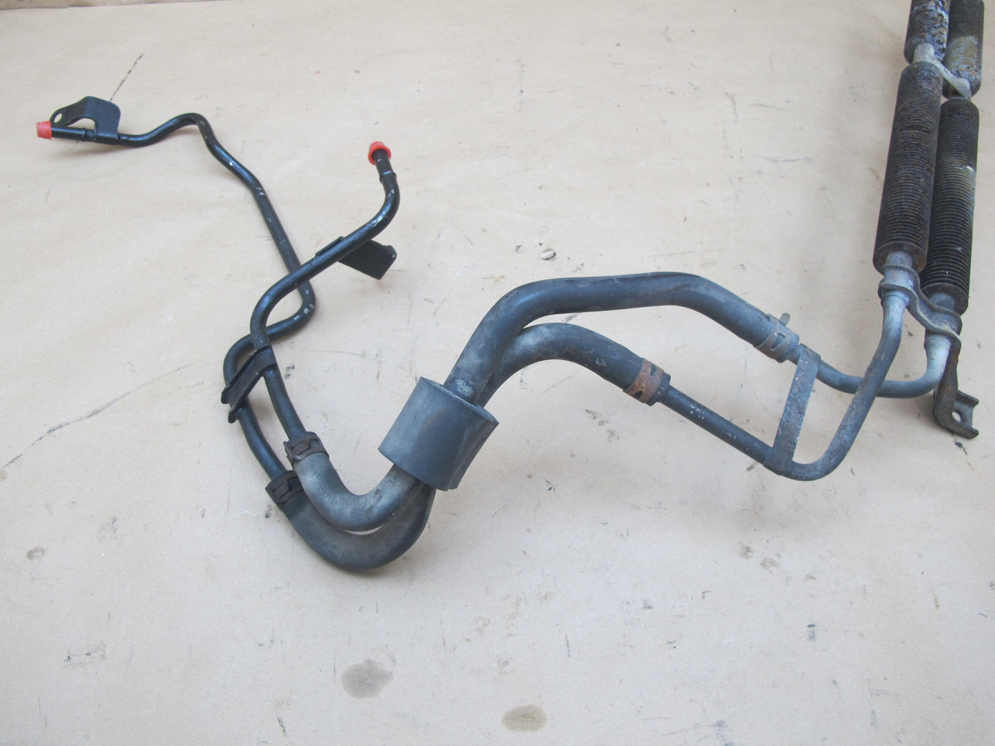 92-96 Toyota X90 Cresta MARK2 1JZGTE Power Steering Oil Cooler Hose Line OEM