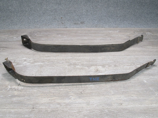 79-83 Datsun Nissan 280ZX S130 Set of 2 Fuel Gas Tank Strap Mount Bracket OEM