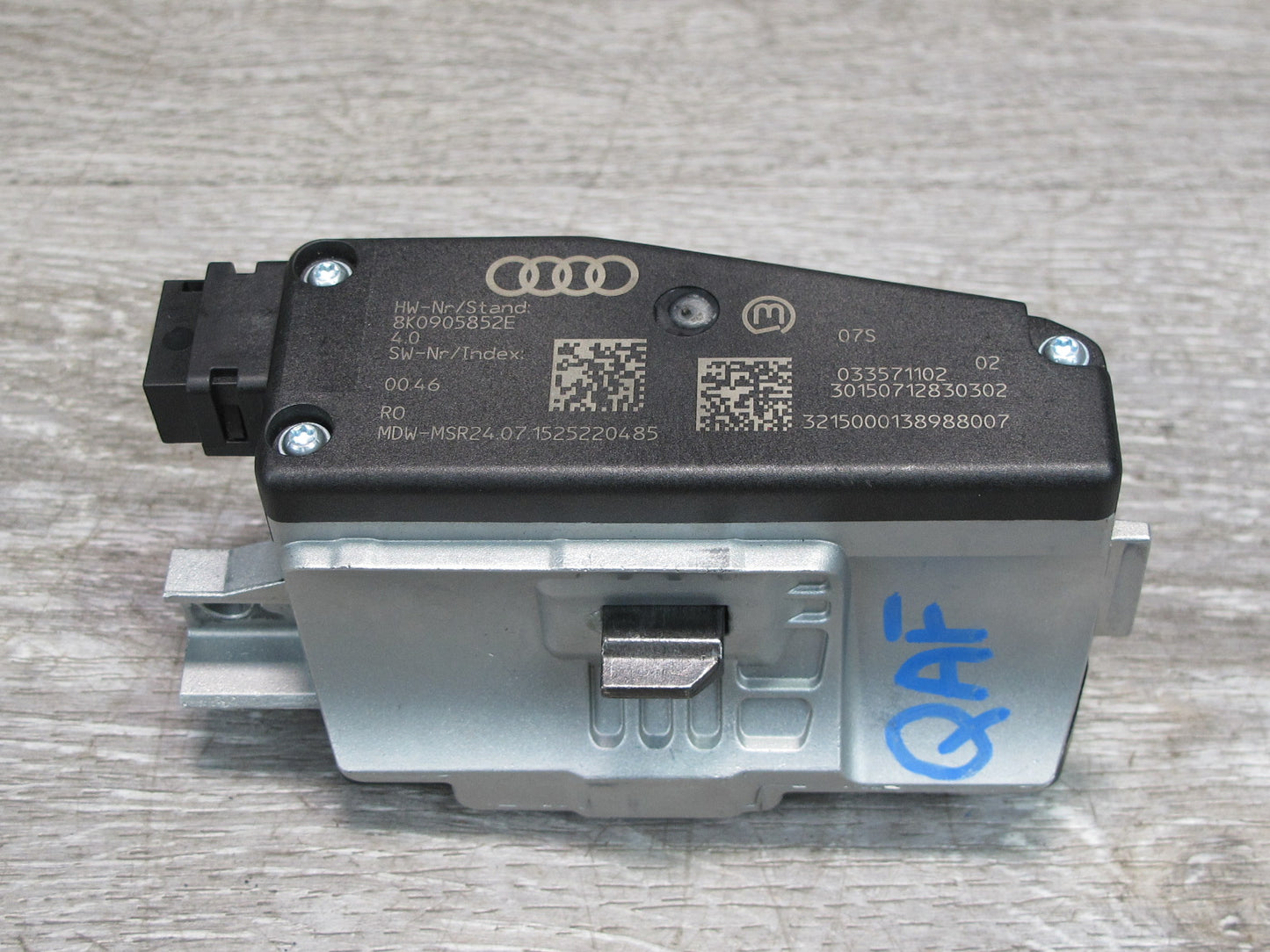 13-16 Audi Q5 A5 S5 A4 S4 B8 Steering Column Lock Module 8K0905852E OEM