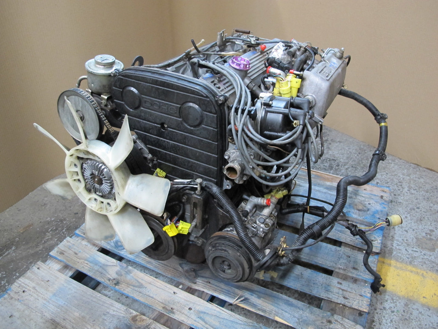 84-86 Toyota Celica Supra MA67 2.8L 5MGE RWD Complete Engine Motor