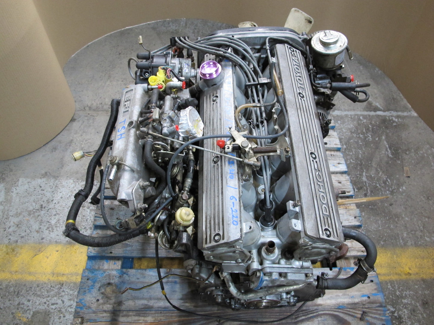 84-86 Toyota Celica Supra MA67 2.8L 5MGE RWD Complete Engine Motor