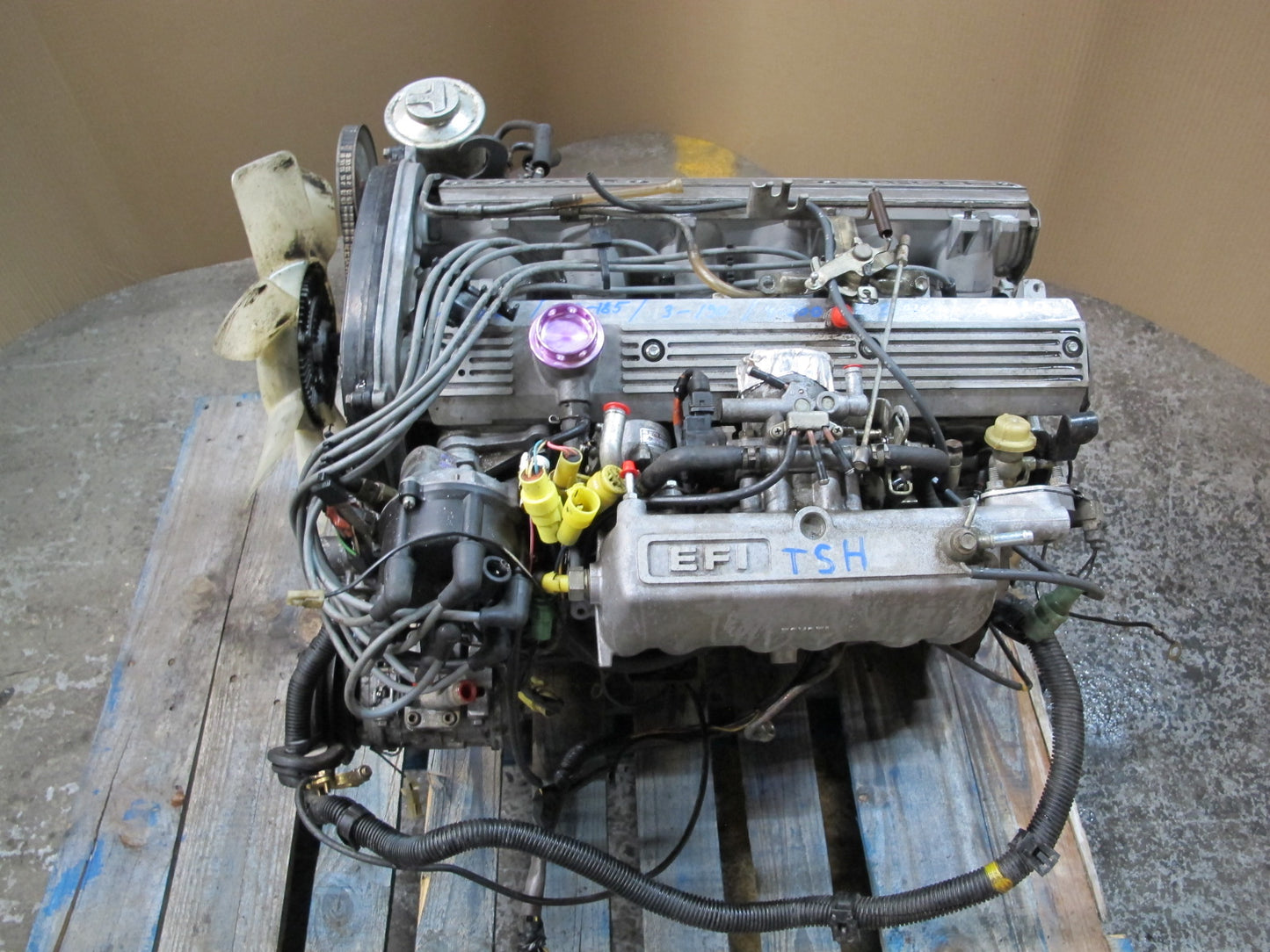 84-86 Toyota Celica Supra MA67 2.8L 5MGE RWD Complete Engine Motor