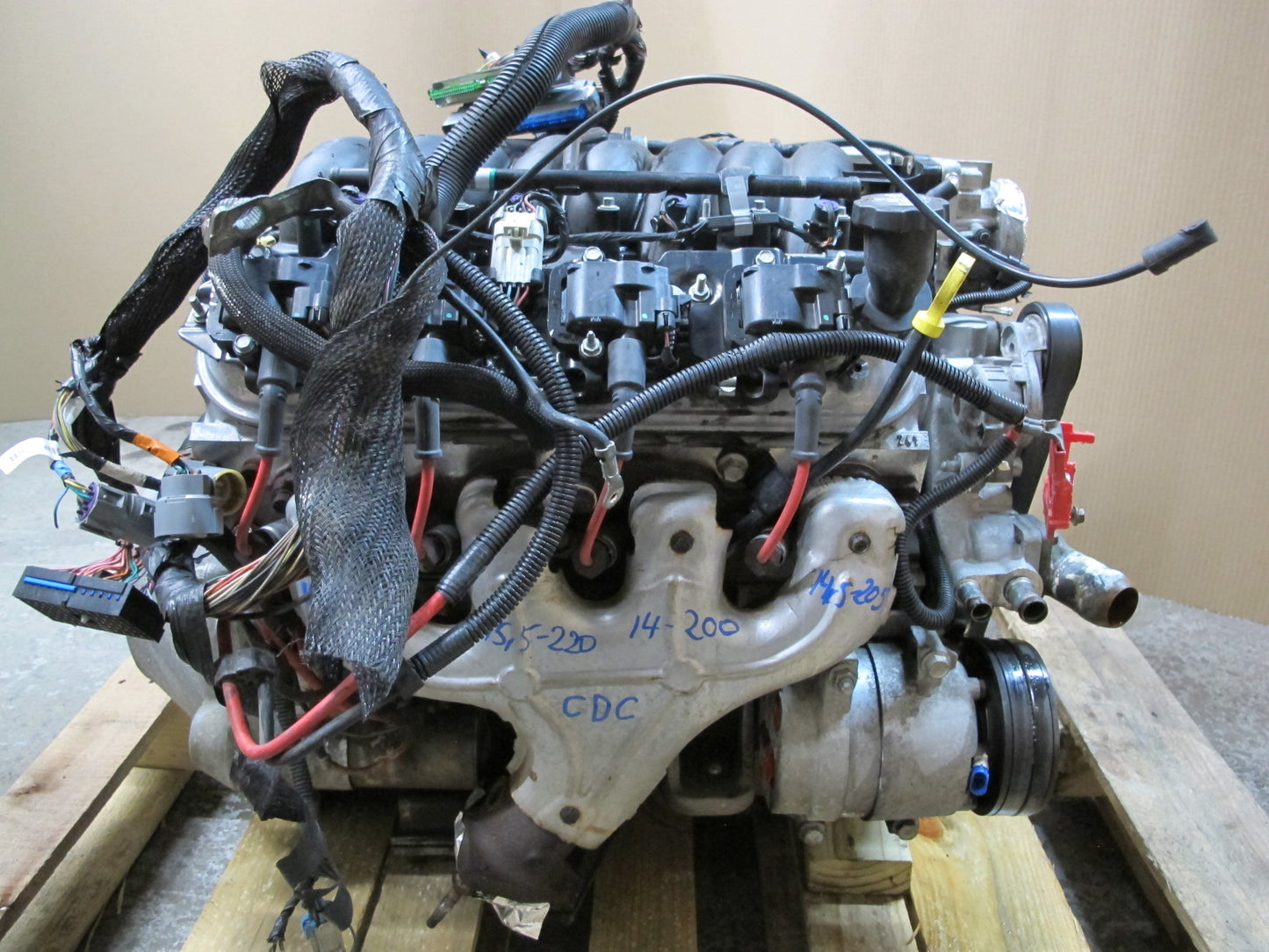 01-04 Chevrolet Corvette C5 5.7L LS1 VIN G 8th A/T Complete Engine Motor 101k