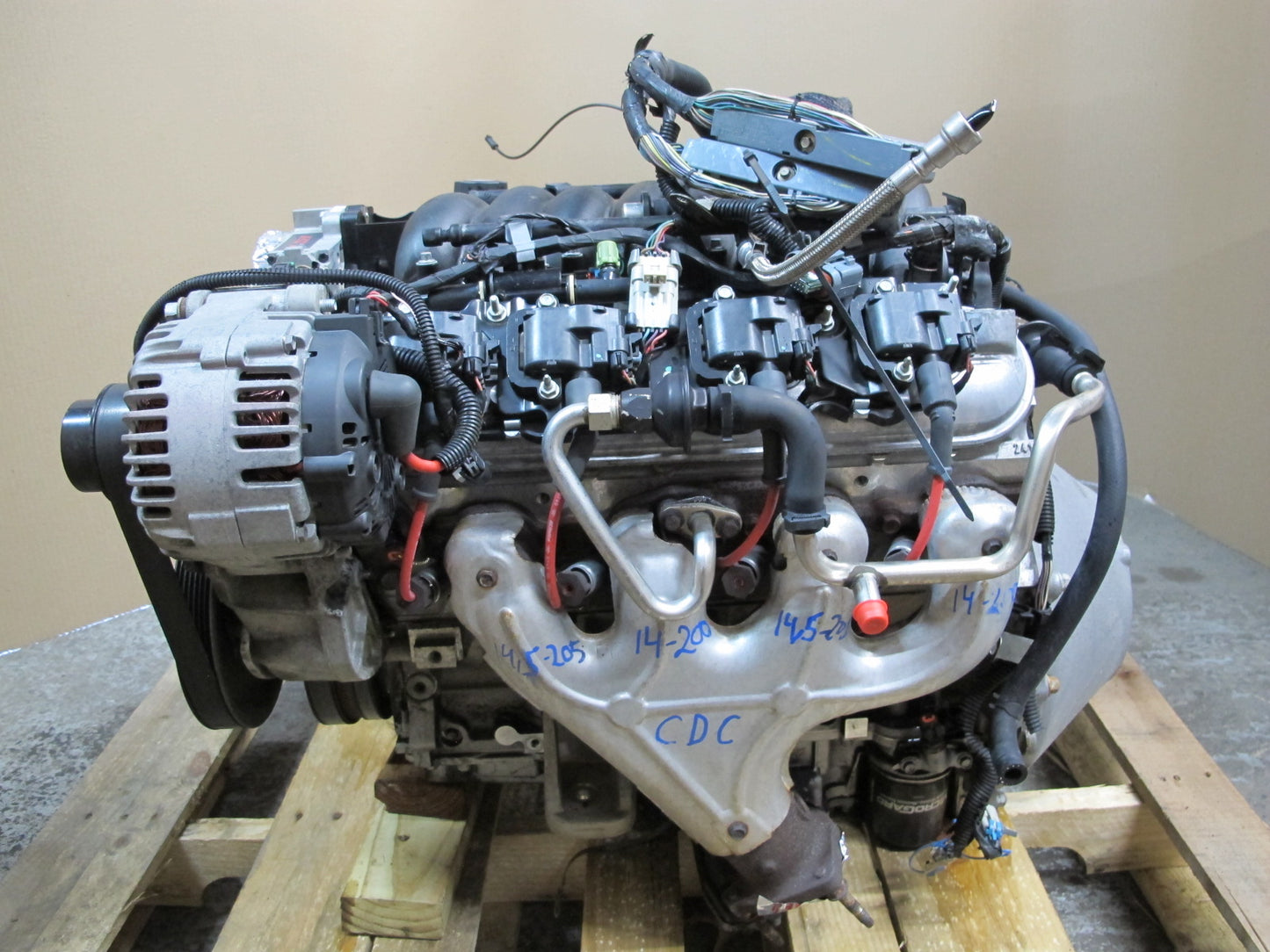 01-04 Chevrolet Corvette C5 5.7L LS1 VIN G 8th A/T Complete Engine Motor 101k