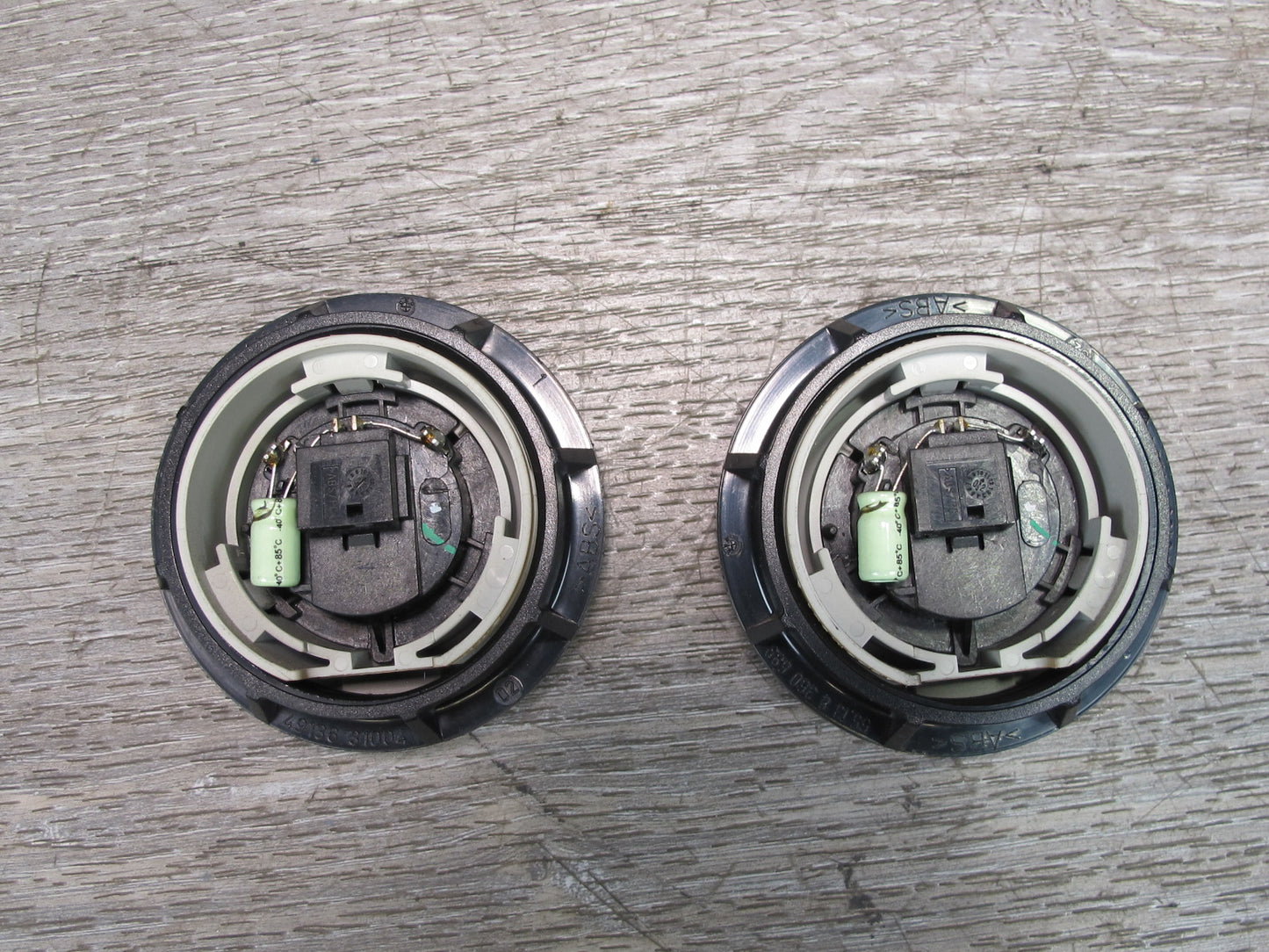 01-06 BMW E46 3-SERIES Convertible Set of 2 Rear Tweeter Speaker w Trim OEM