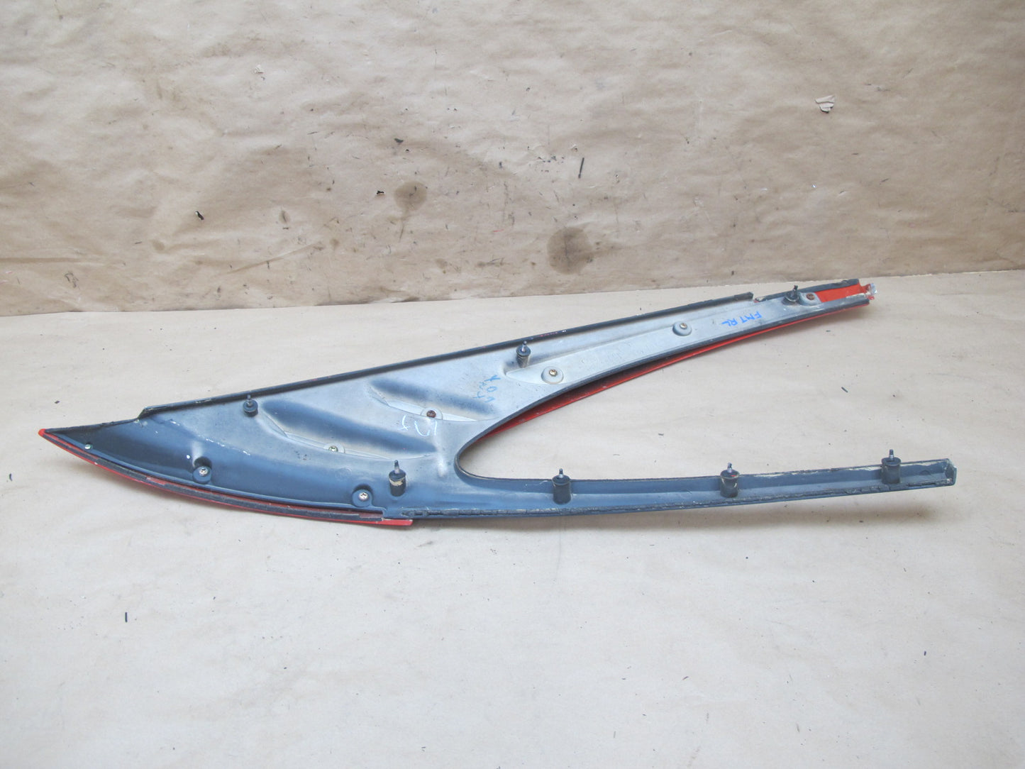 91-96 Dodge Stealth R/T Rear Left Right C Pillar Quarter Molding Trim Set OEM