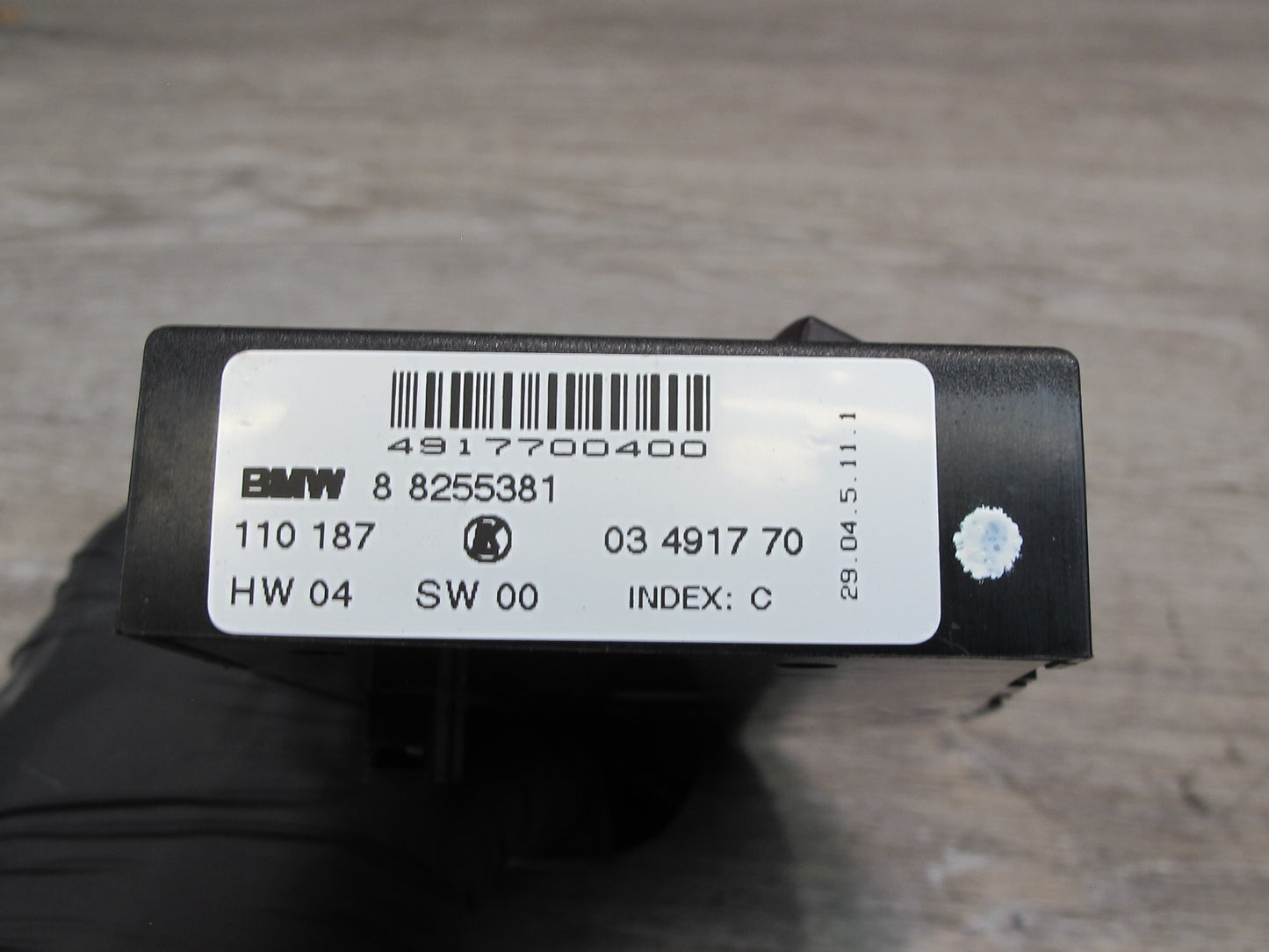 01-06 BMW E46 3-SERIES Front Left Seat Adjustment Switch 8255381 OEM