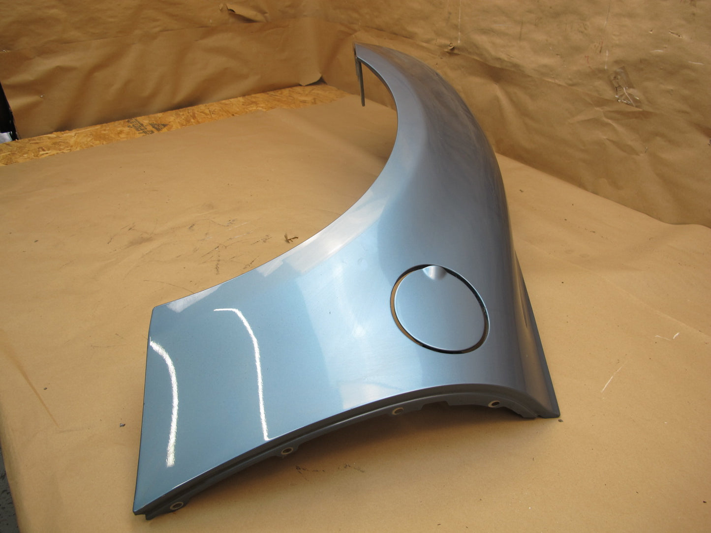 00-02 BMW E36/7 Z3 Roadster Rear Right Quarter Fender Cover Panel Blue OEM