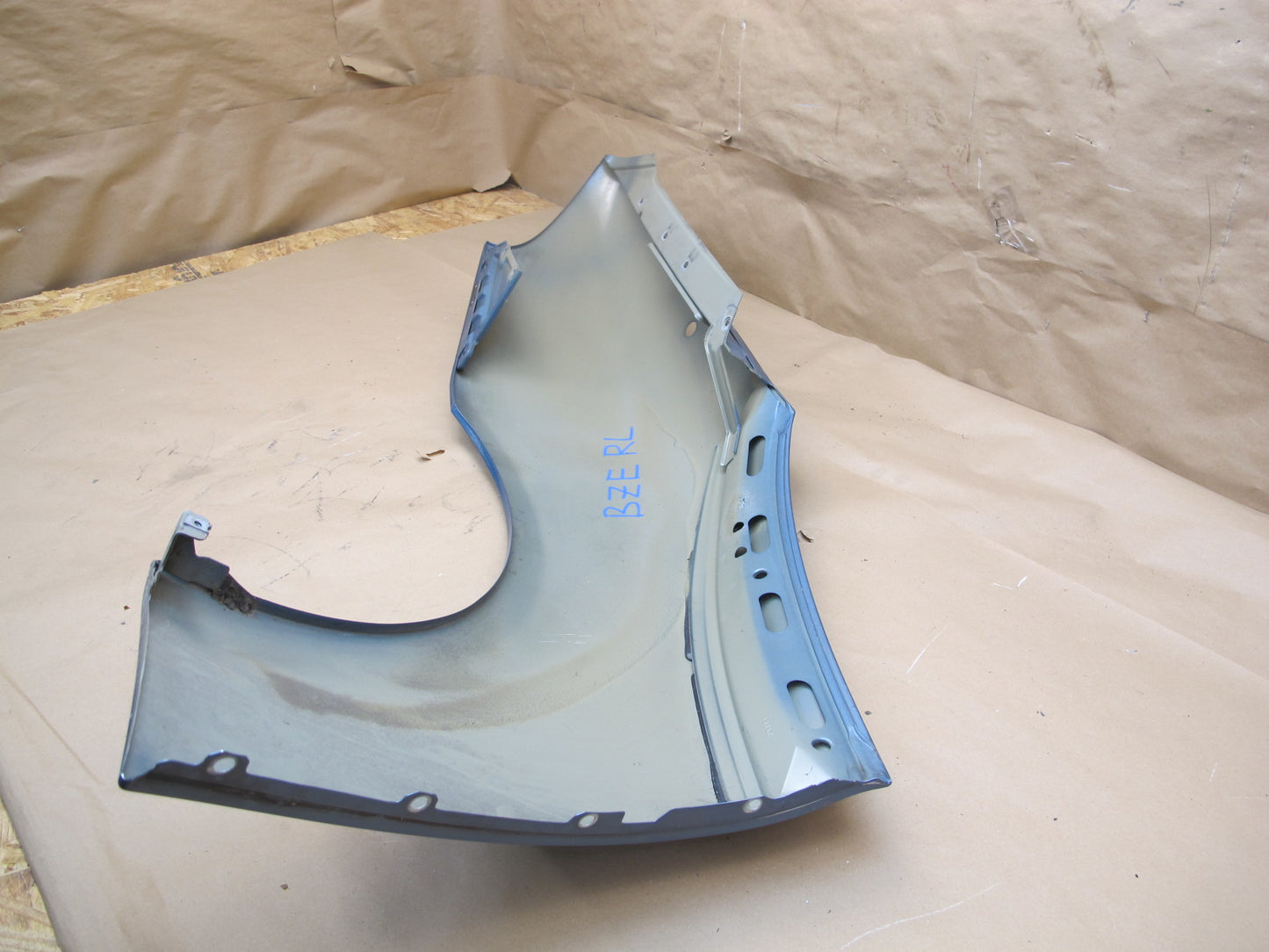 00-02 BMW E36/7 Z3 Roadster Rear Left Quarter Fender Cover Panel Blue OEM