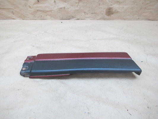 82-83 Datsun Nissan 280ZX S130 2+0 Rear Bumper Left Trim Molding RED OEM