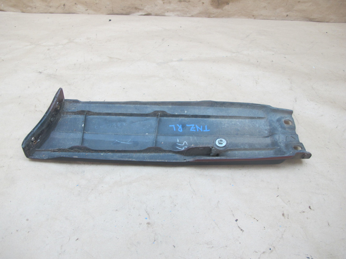 82-83 Datsun Nissan 280ZX S130 2+0 Rear Bumper Left Trim Molding RED OEM