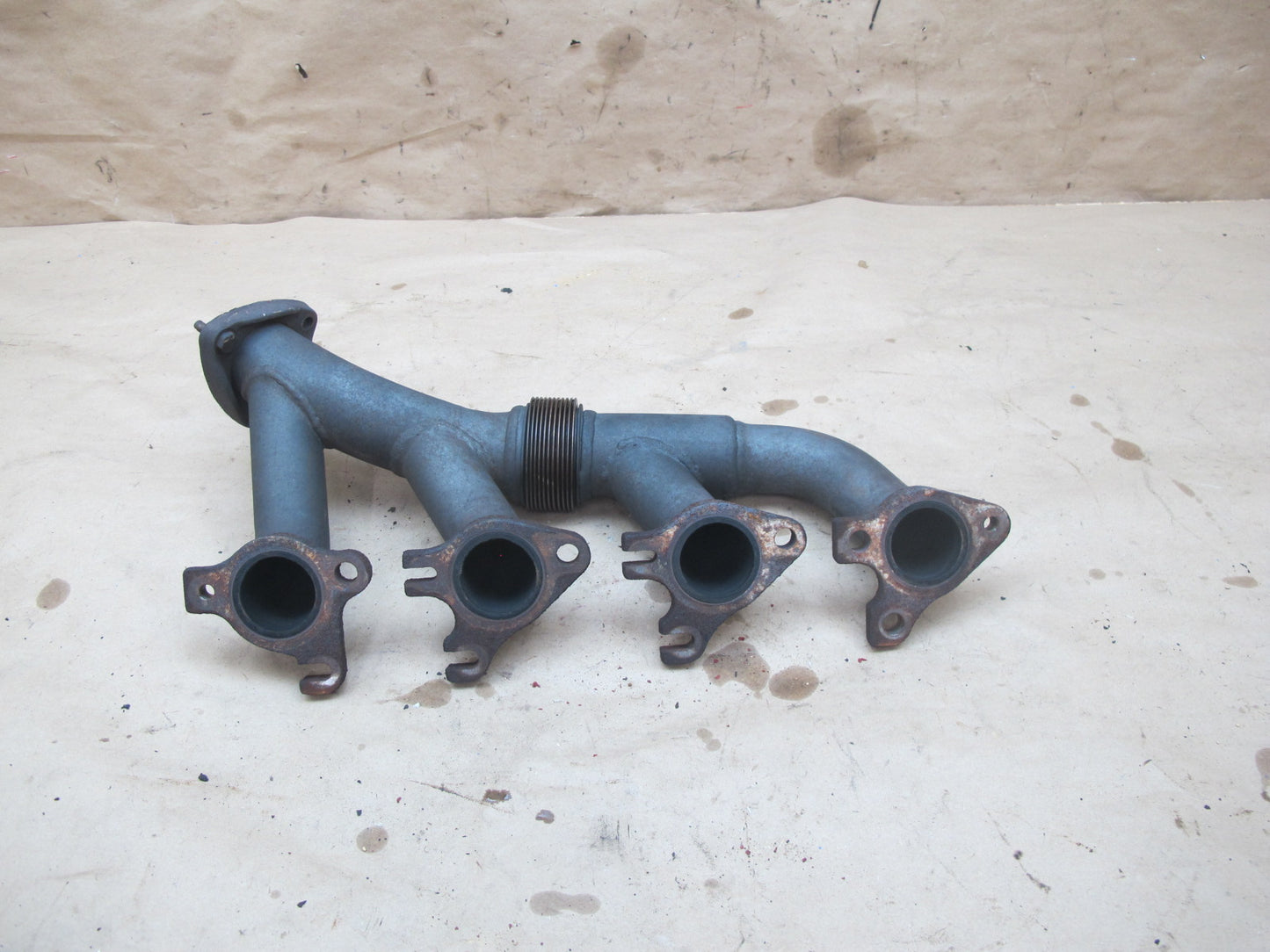 1987-1991 Porsche 928 S 5.0L Engine Motor Right & Left Side Exhaust Manifold Set