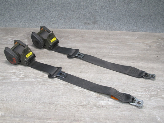 01-06 BMW E46 CONVERTIBLE REAR RIGHT & LEFT SIDE SEATBELT RETRACTOR SET OEM