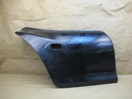 11-12 Fisker Karma Rear Right Door Shell Cover Panel Purple OEM