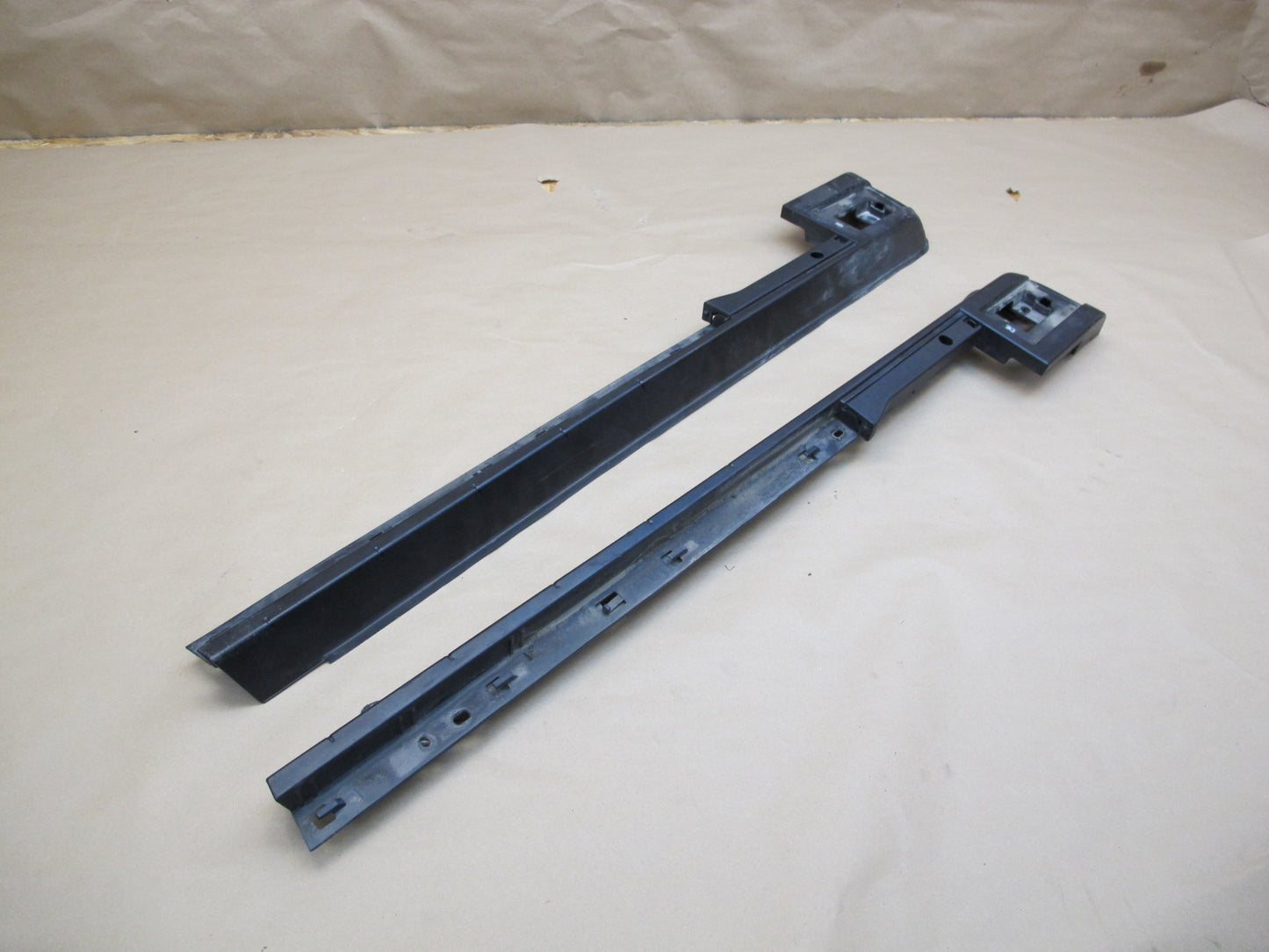 2003-2009 Hummer H2 Rear Right & Left Side Roof Rack Rail Cover  Molding Set