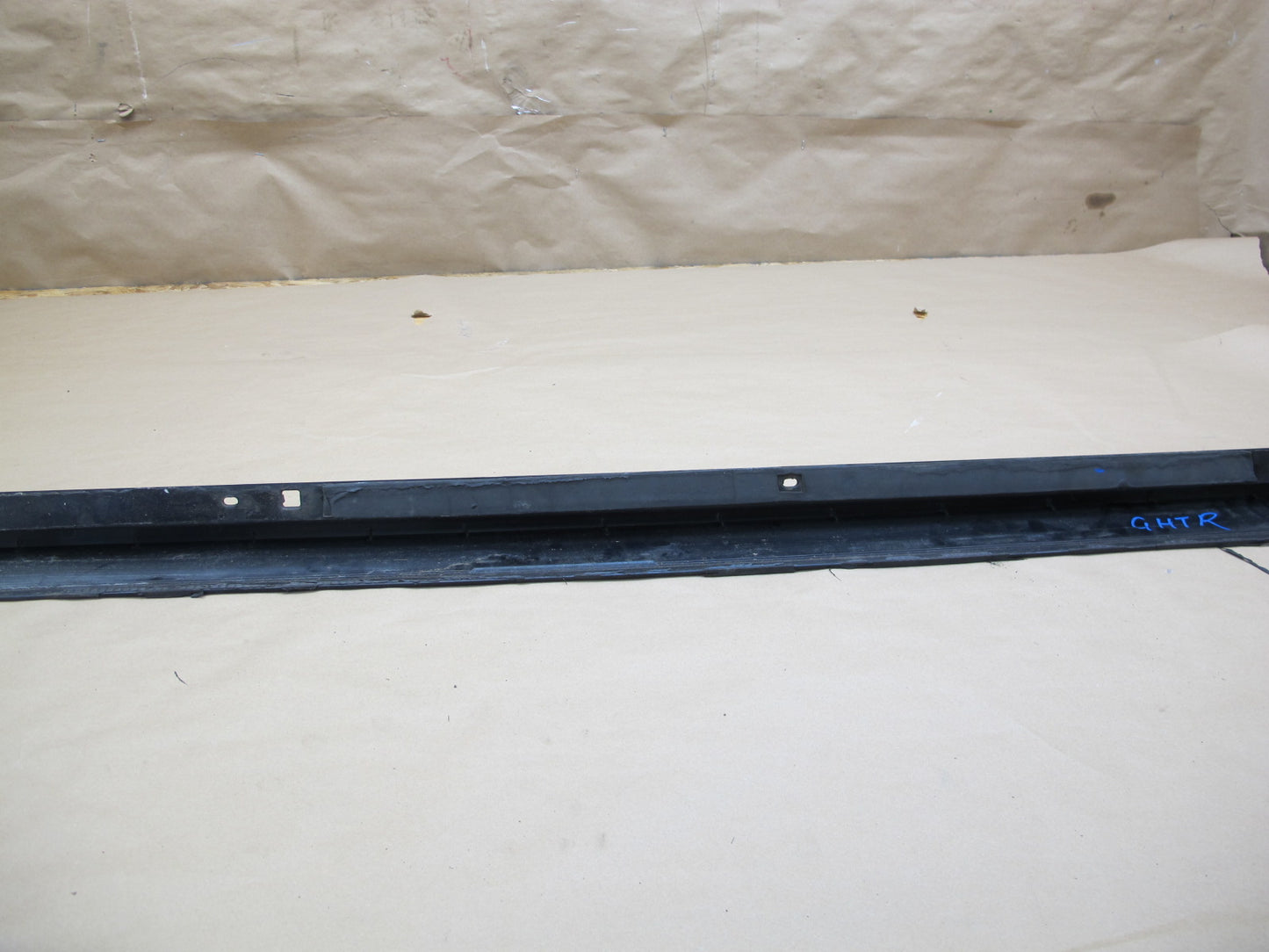 2003-2009 Hummer H2 Front Right & Left Side Roof Rack Rail Cover  Molding Set