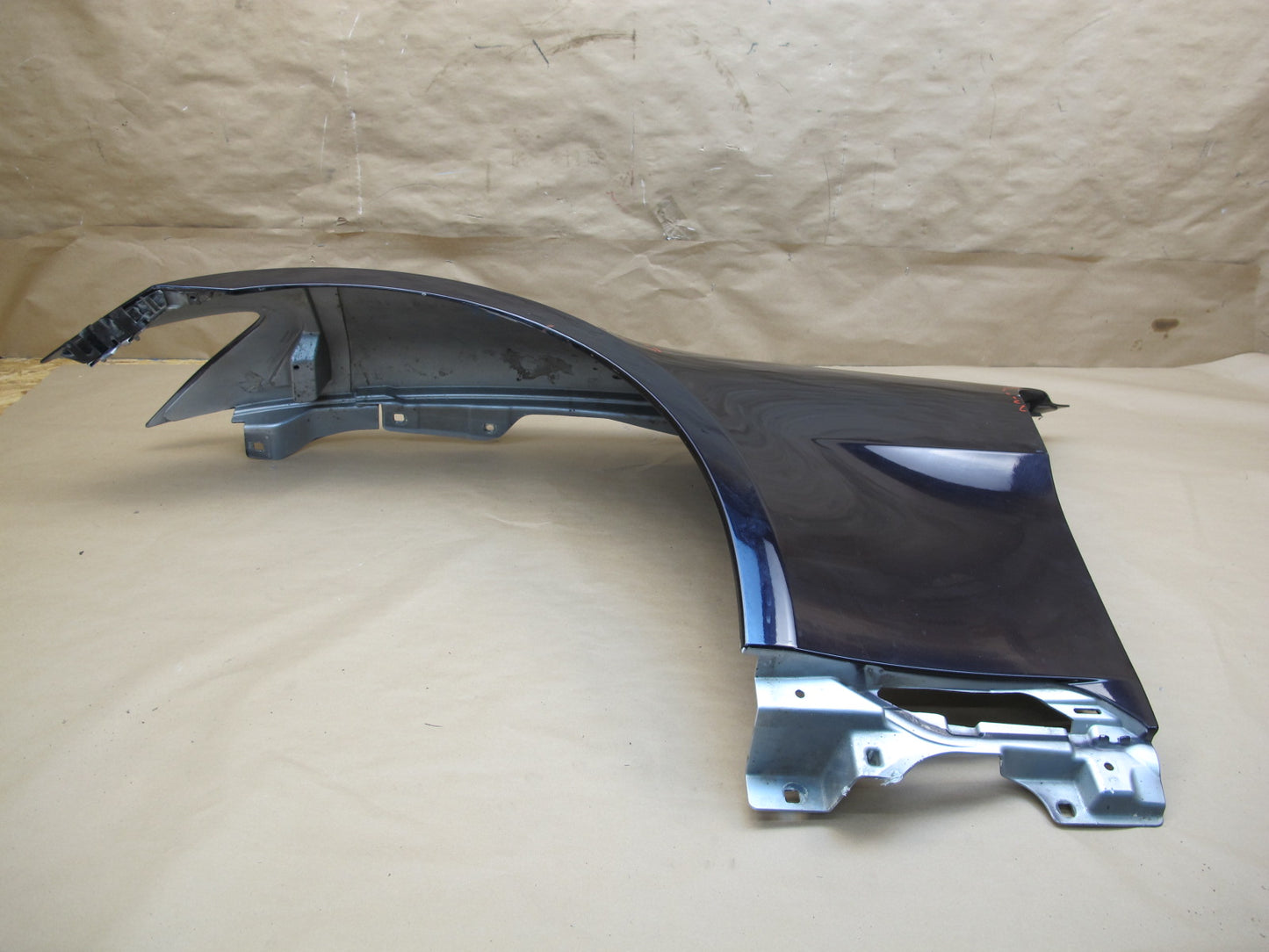 11-12 Fisker Karma Front Left Driver Side Fender Shell Panel Cover Purple OEM