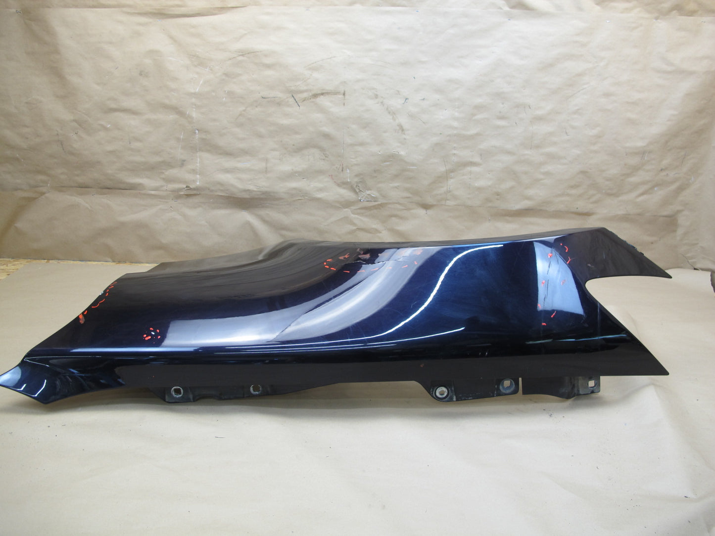 11-12 Fisker Karma Front Left Driver Side Fender Shell Panel Cover Purple OEM