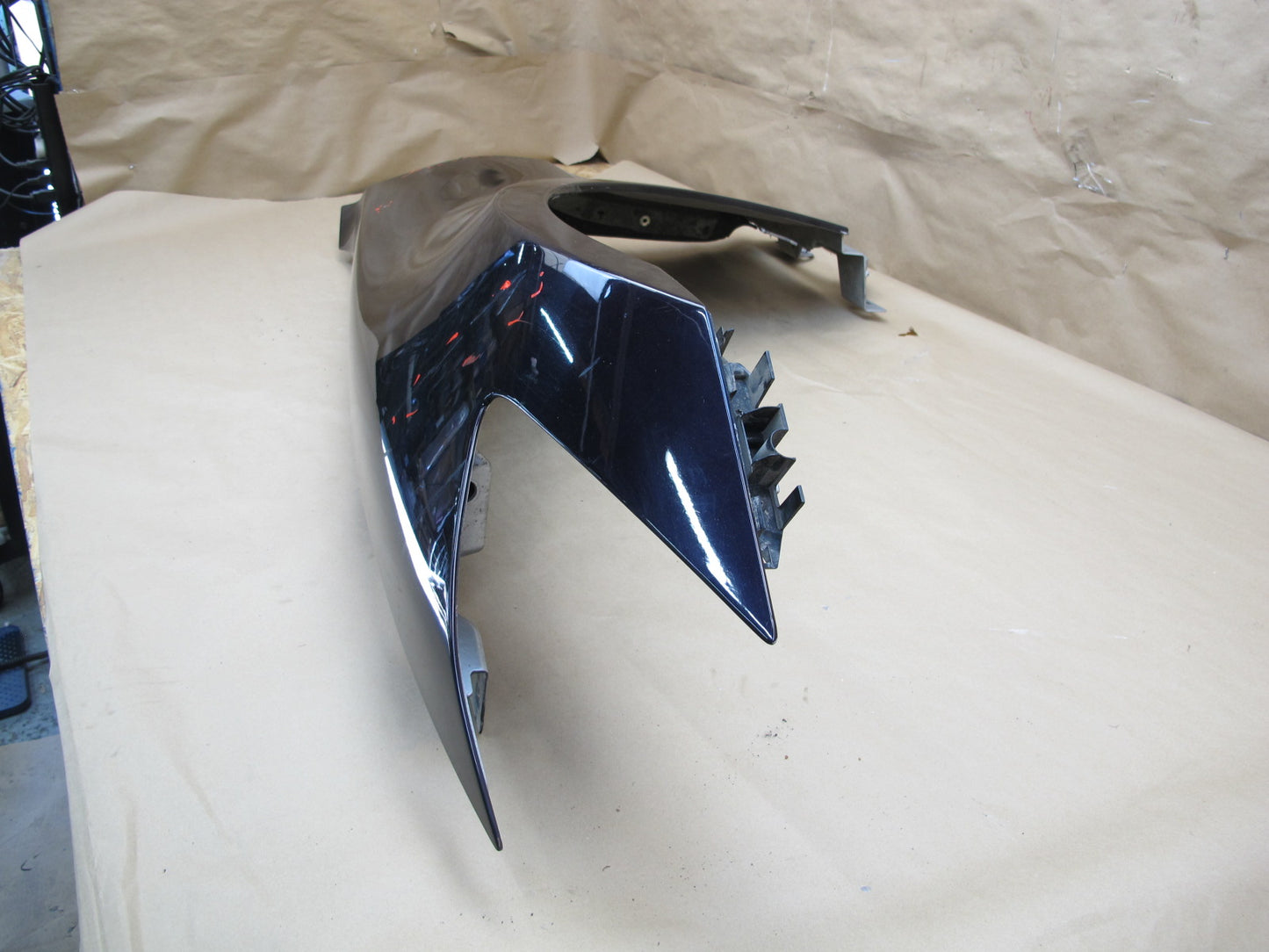 11-12 Fisker Karma Front Left Driver Side Fender Shell Panel Cover Purple OEM