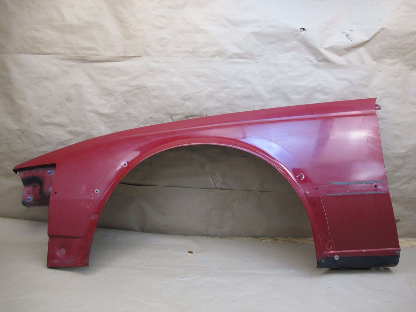 83-85 Toyota Supra MA67 Front Left Fender Shell Cover Panel RED OEM