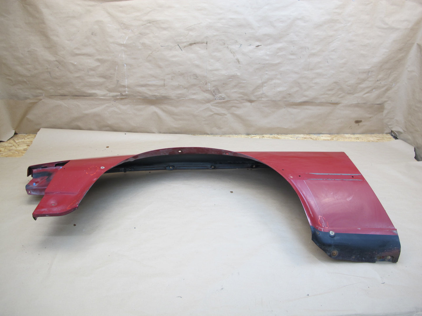 83-85 Toyota Supra MA67 Front Left Fender Shell Cover Panel RED OEM