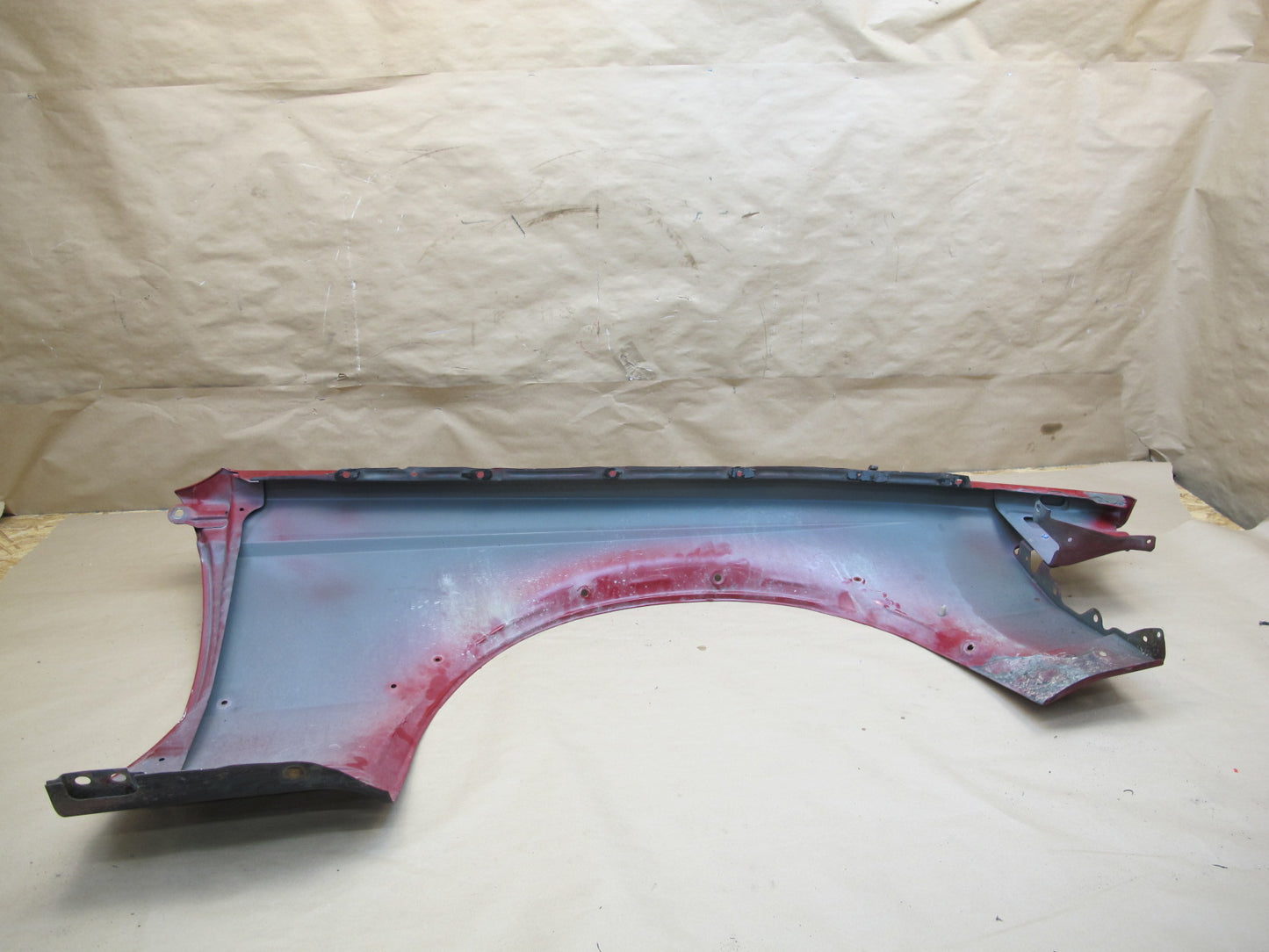 83-85 Toyota Supra MA67 Front Left Fender Shell Cover Panel RED OEM