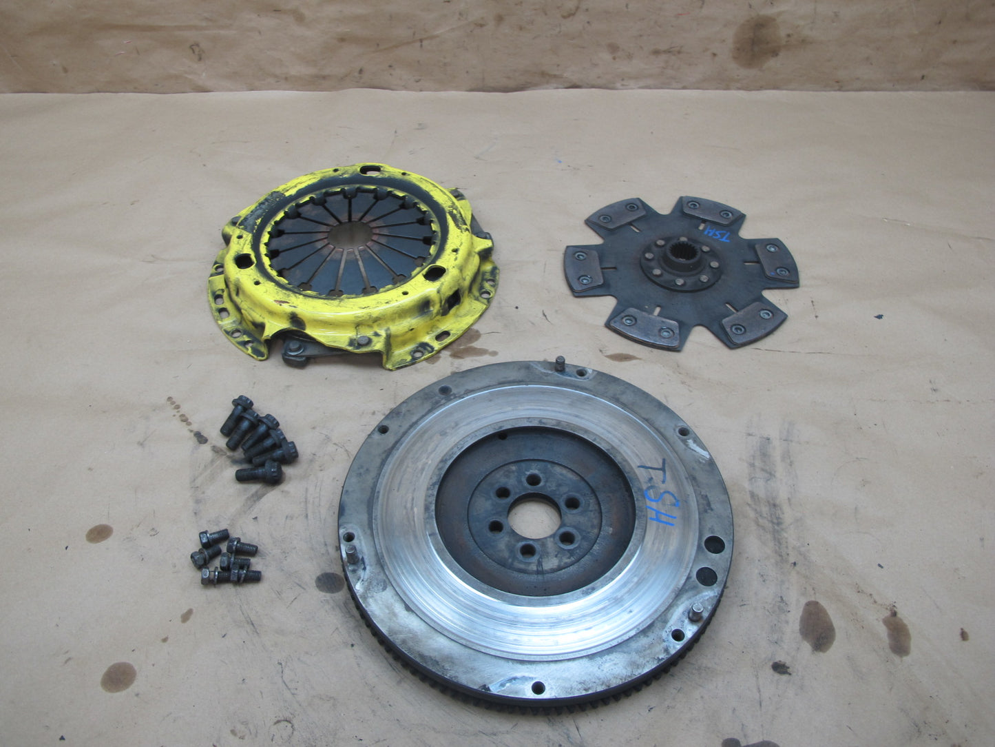 84-85 Toyota Celica Supra MA67 5-SPEED W58 M/T Clutch Flex Plate Flywheel Set