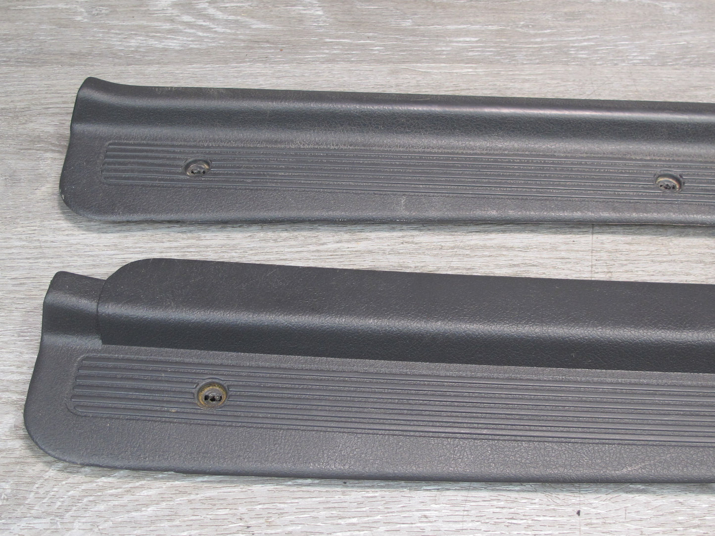 91-99 Dodge Stealth 3000GT Left & Right Door Scuff Sill Plate Trim Set OEM