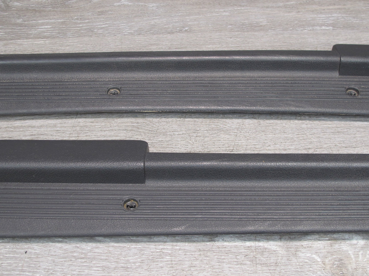 91-99 Dodge Stealth 3000GT Left & Right Door Scuff Sill Plate Trim Set OEM