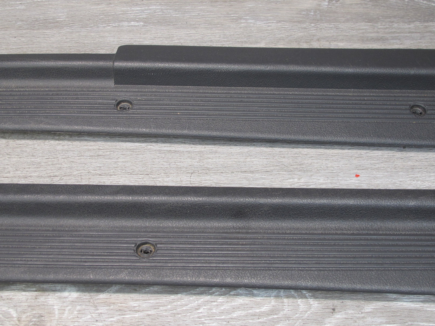 91-99 Dodge Stealth 3000GT Left & Right Door Scuff Sill Plate Trim Set OEM