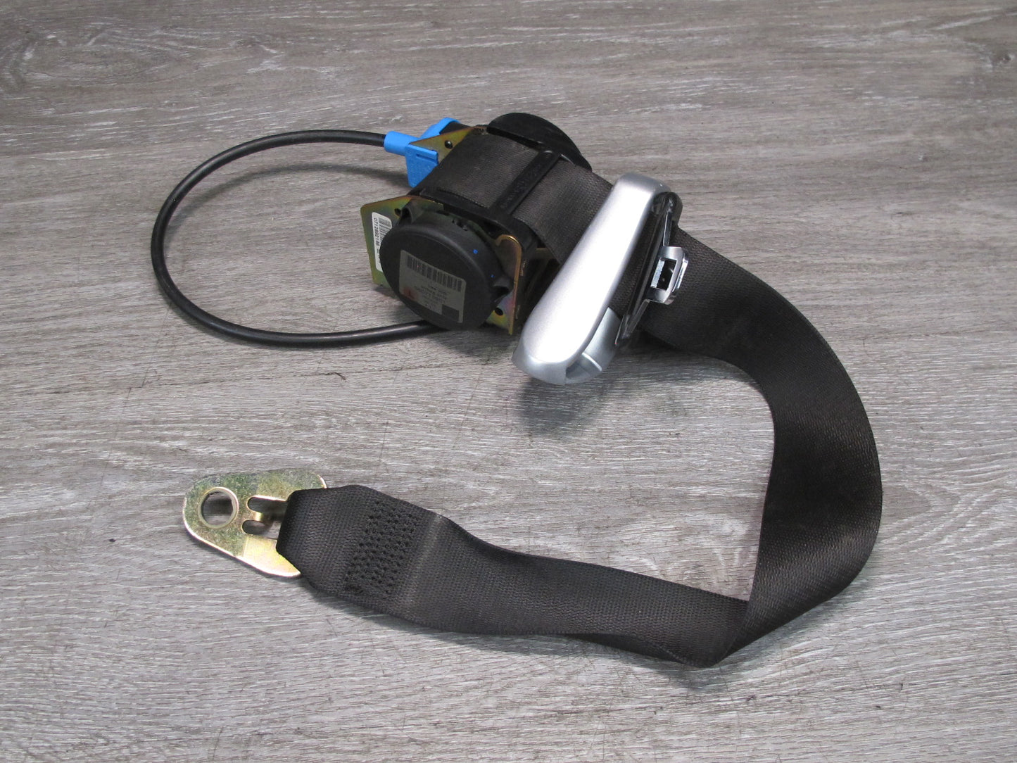 01-06 BMW E46 CONVERTIBLE FRONT RIGHT & LEFT SIDE SEATBELT RETRACTOR SET OEM