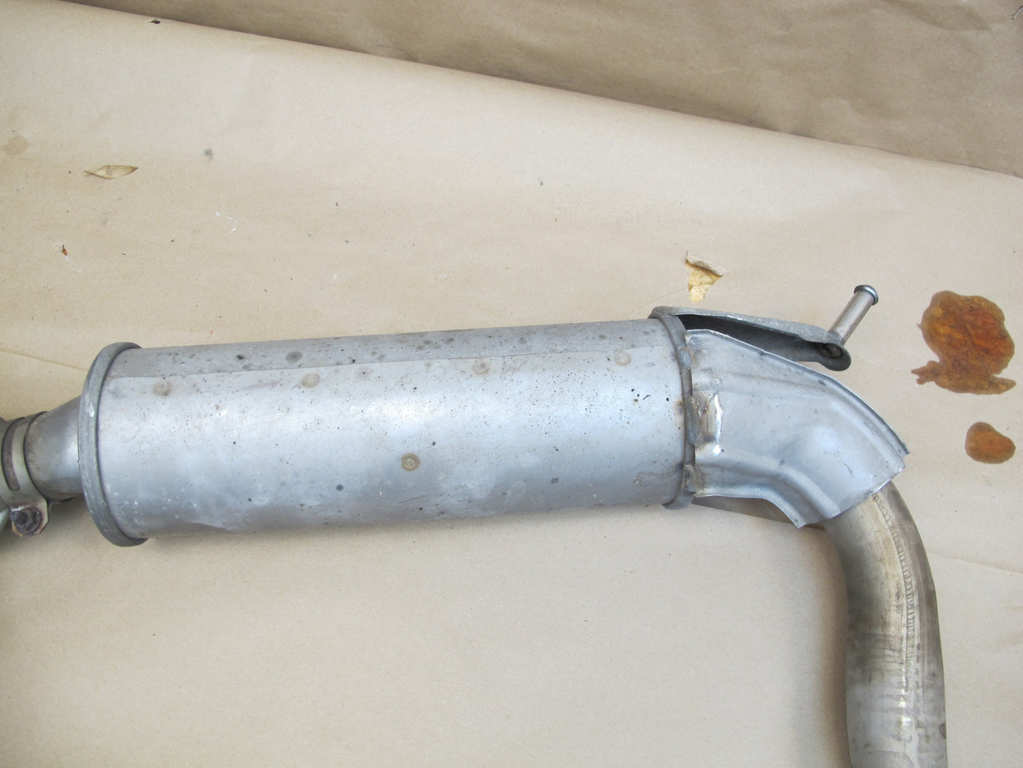 92-97 Lexus UZZ30L SC400 Front Exhaust Pipe Resonator OEM