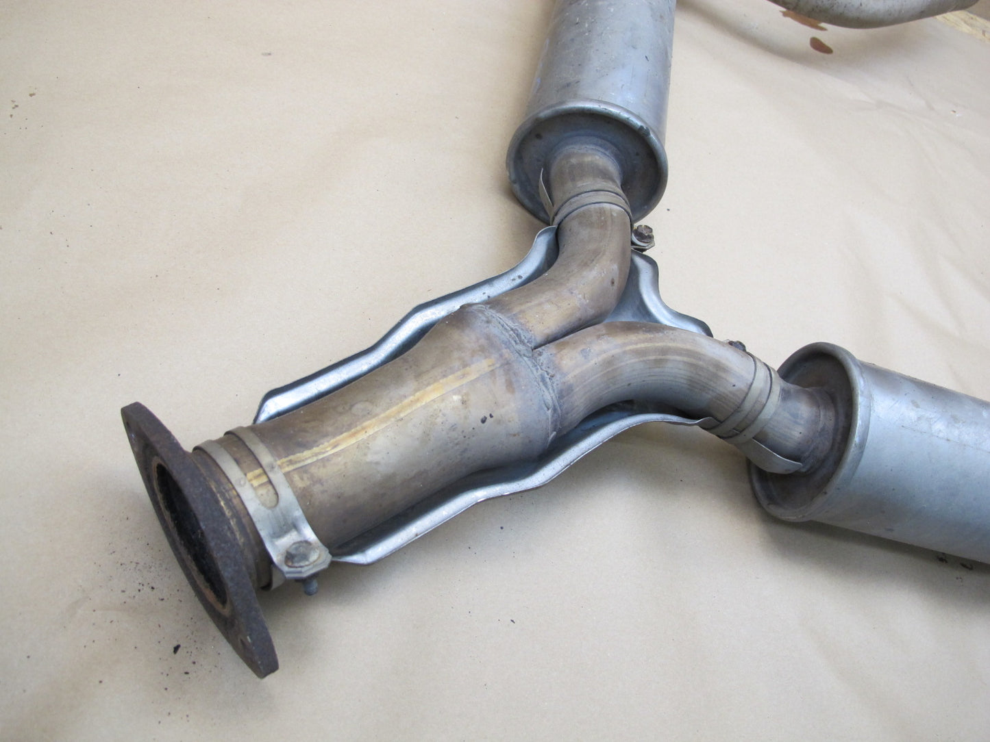 92-97 Lexus UZZ30L SC400 Front Exhaust Pipe Resonator OEM