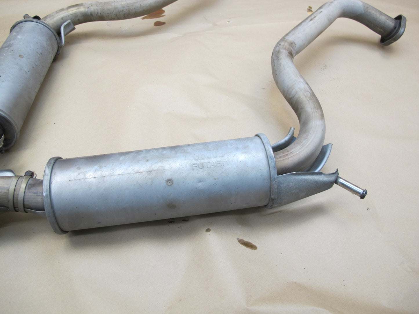 92-97 Lexus UZZ30L SC400 Front Exhaust Pipe Resonator OEM