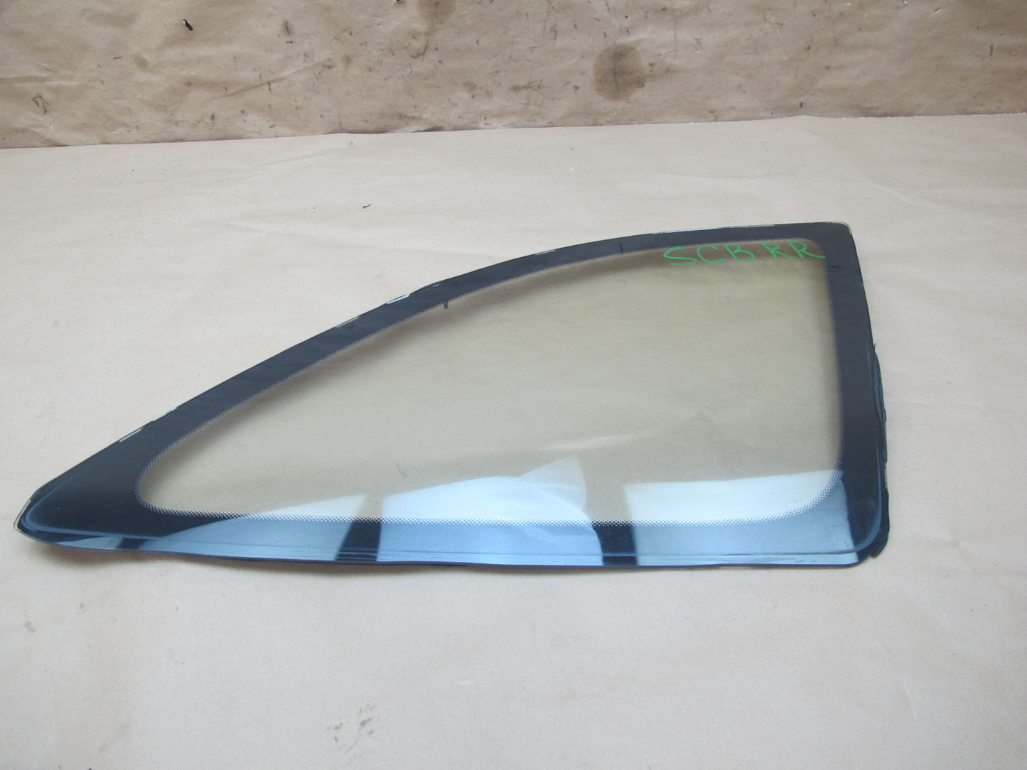 92-96 Lexus UZZ30L SC300 SC400 Rear Right Quarter Glass Window OEM