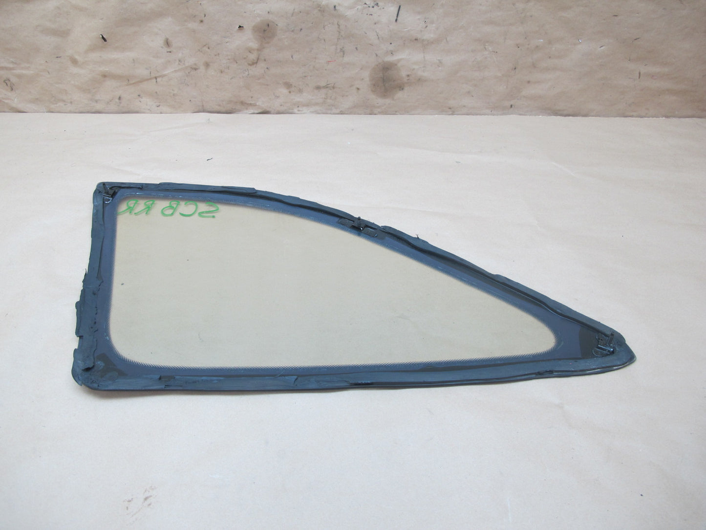 92-96 Lexus UZZ30L SC300 SC400 Rear Right Quarter Glass Window OEM