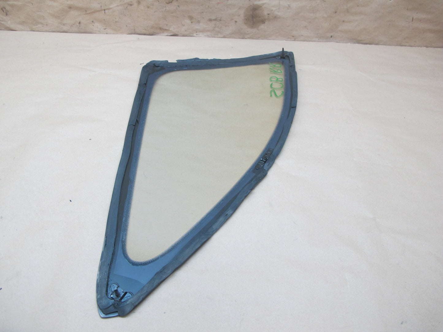 92-96 Lexus UZZ30L SC300 SC400 Rear Right Quarter Glass Window OEM