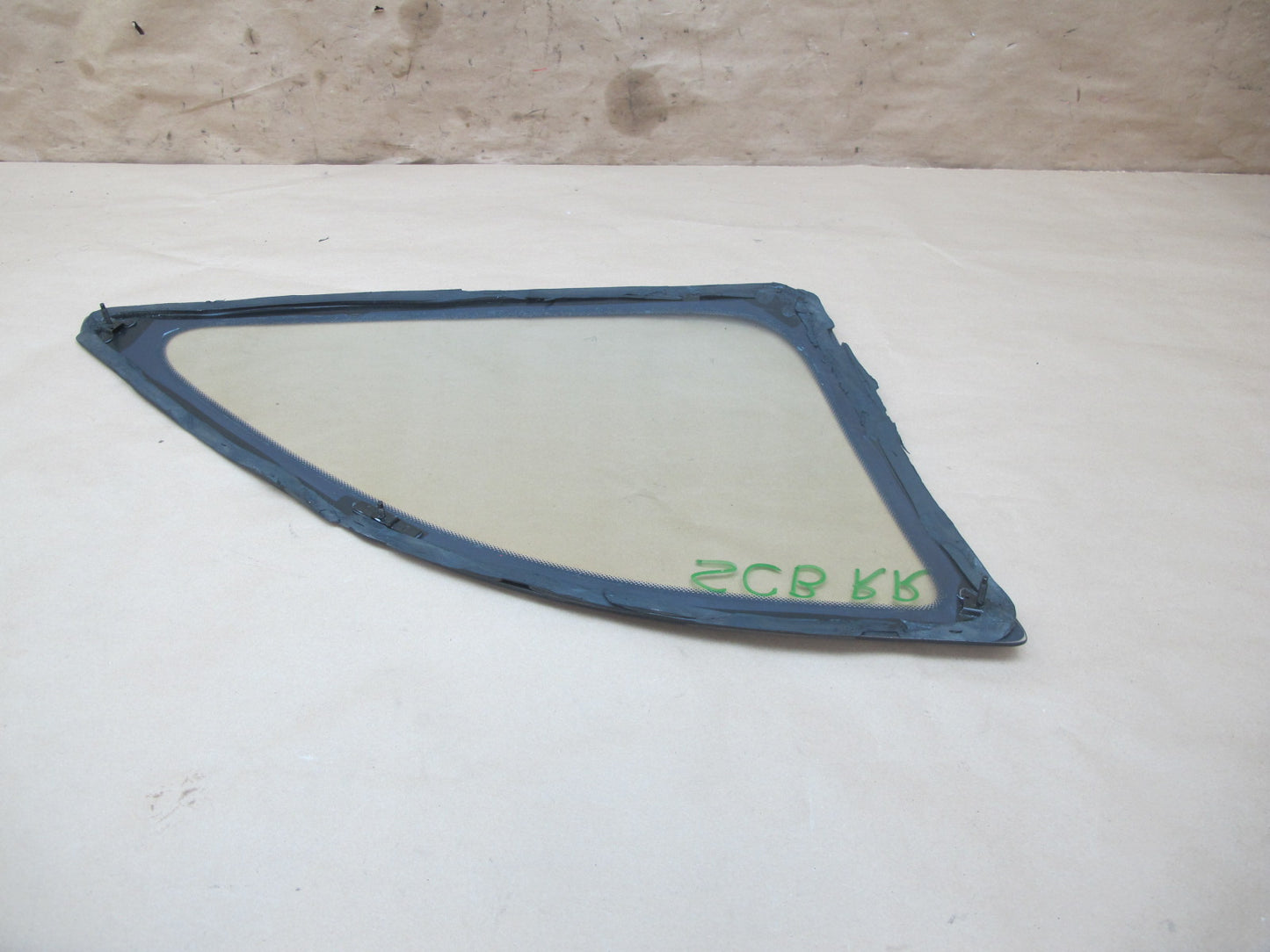 92-96 Lexus UZZ30L SC300 SC400 Rear Right Quarter Glass Window OEM