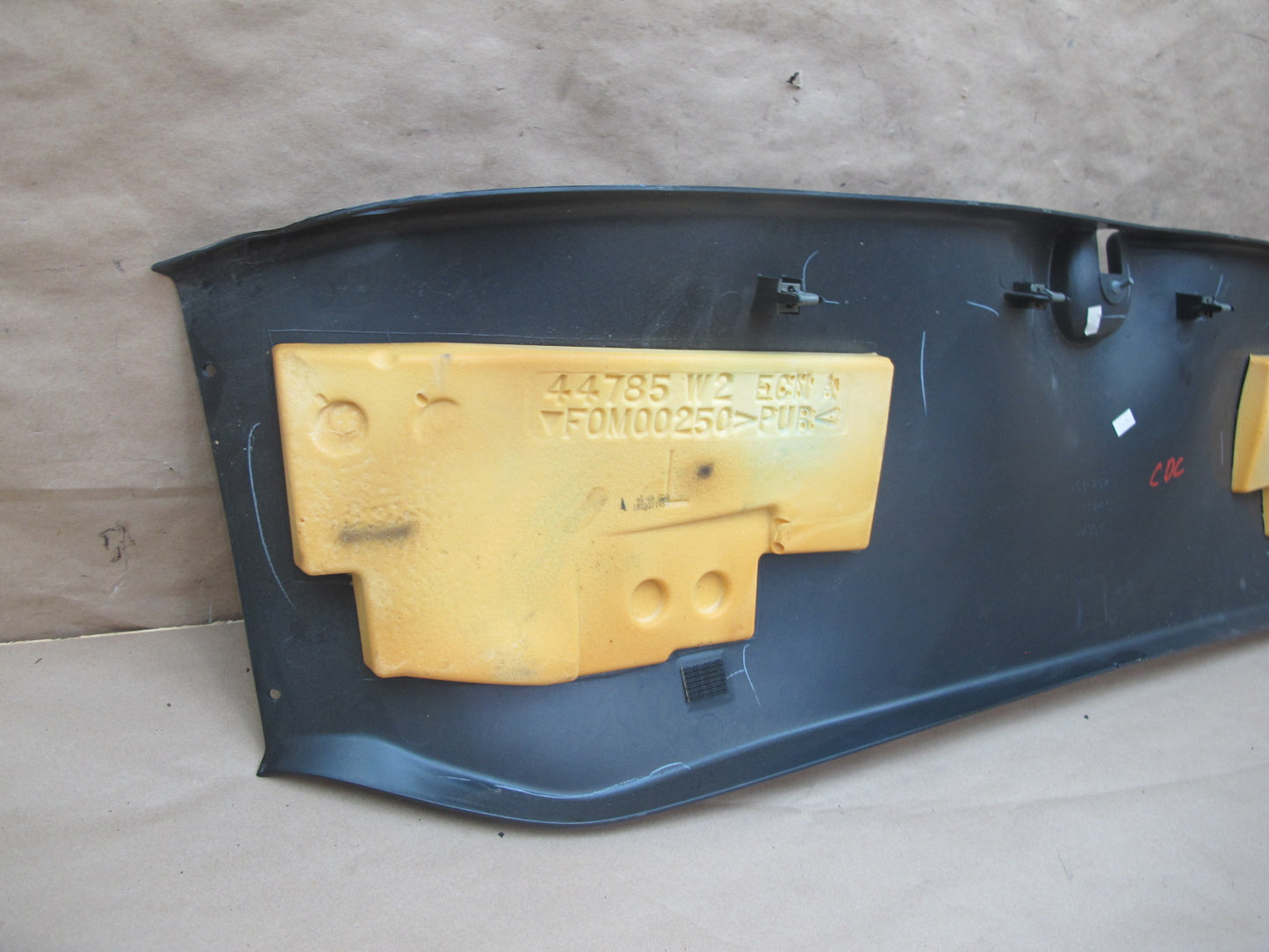 97-04 Chevrolet Corvette C5 Rear Upper Halo B Pillar Trim Cover Panel OEM