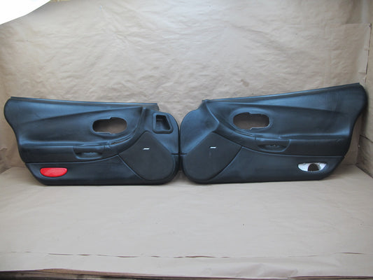 97-04 Chevrolet Corvette C5 Set of 2 Door Interior Trim Cover Panel OEM