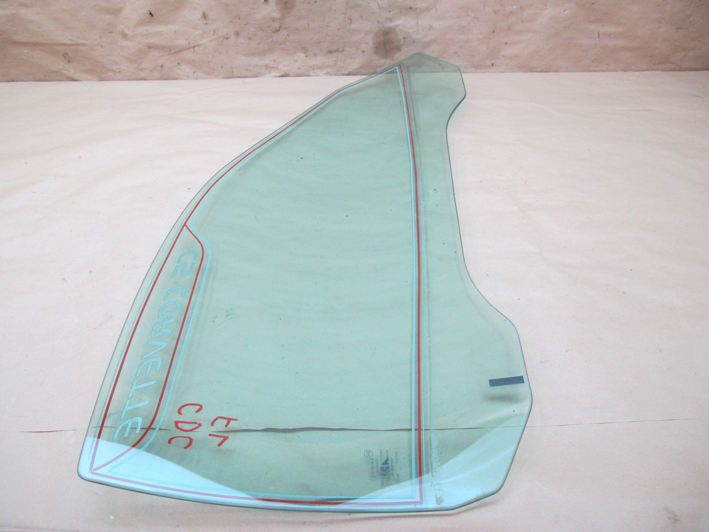 97-04 Chevrolet Corvette C5 Left Door Glass Window OEM