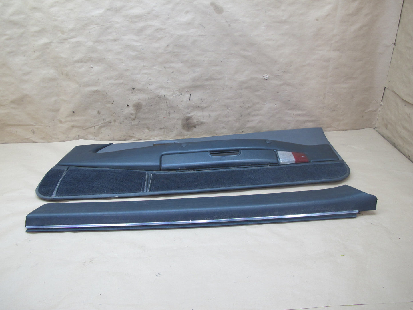 84-86 Toyota Supra MA67 Left & Right Door Interior Trim Cover Panel Set OEM