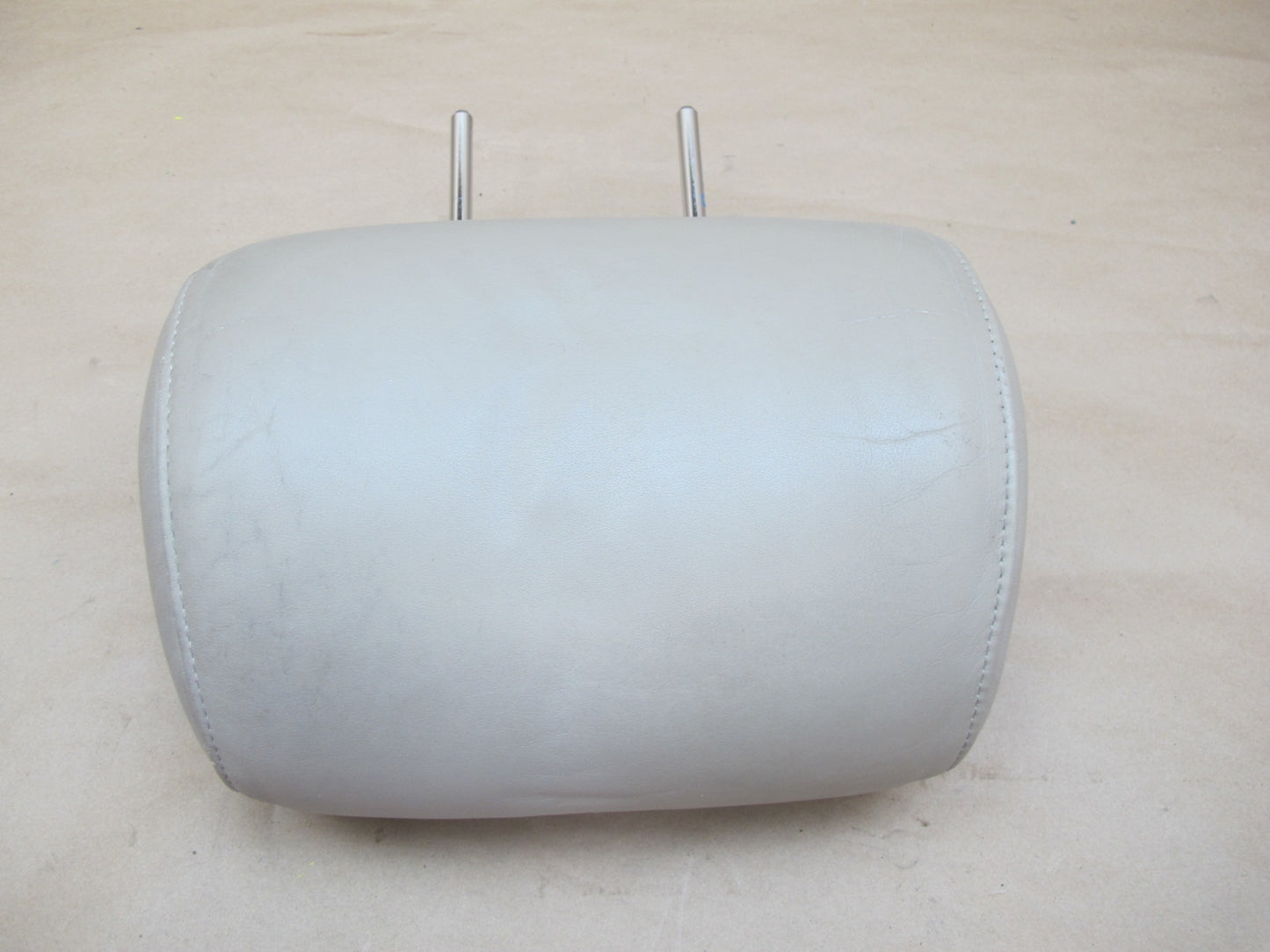 92-98 Lexus UZZ30 SC300 SC400 Set of 2 Front Seat Leather Headrest Ivory OEM