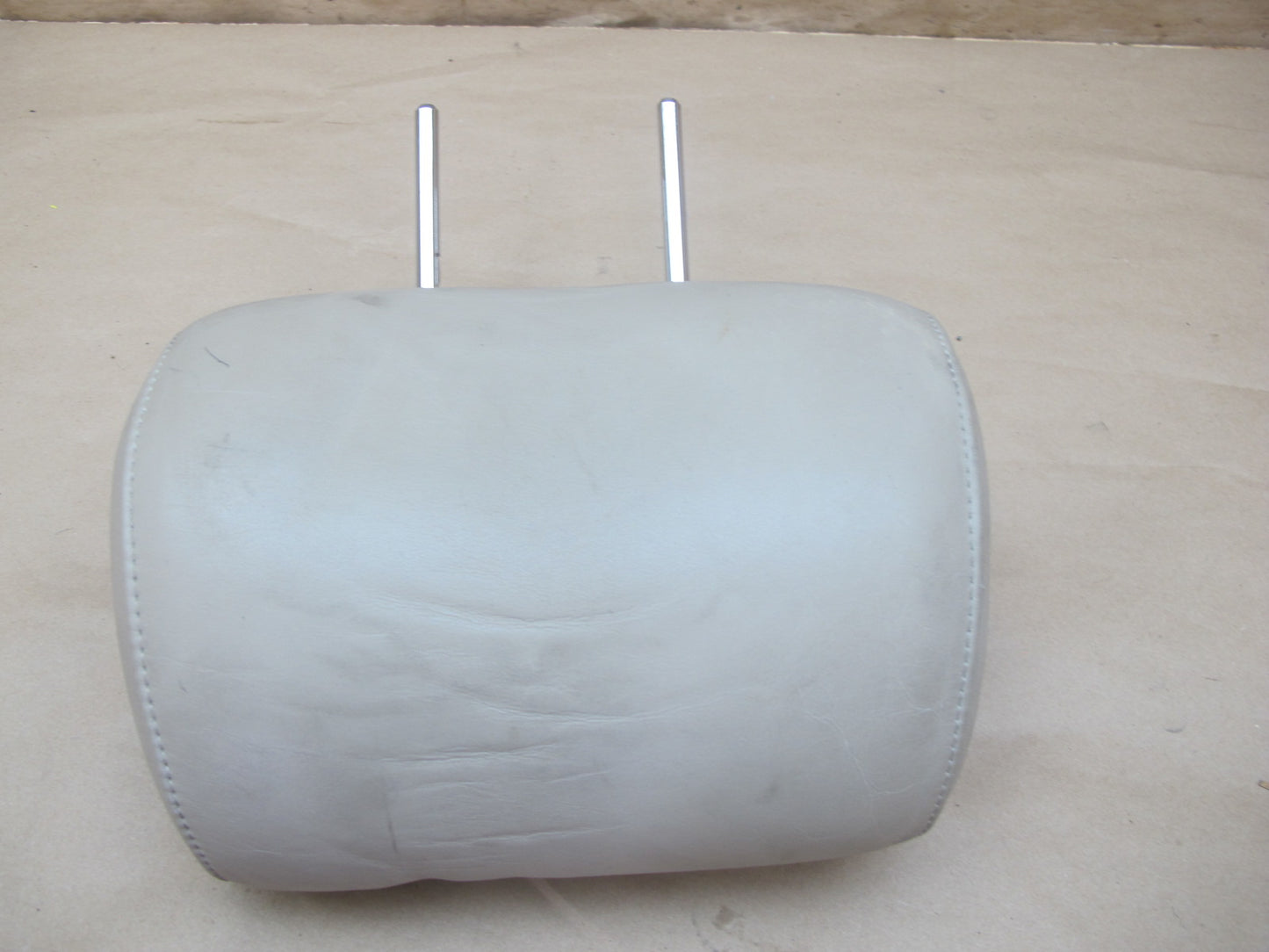 92-98 Lexus UZZ30 SC300 SC400 Set of 2 Front Seat Leather Headrest Ivory OEM