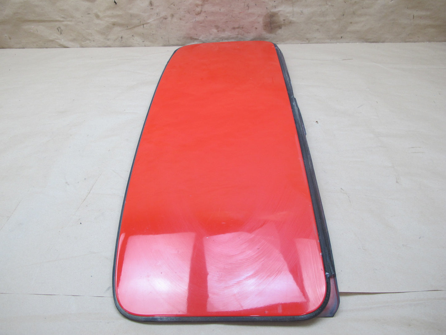 1984-1995 Porsche 928 S4 Upper Sunroof Moon Roof Panel Cover RED